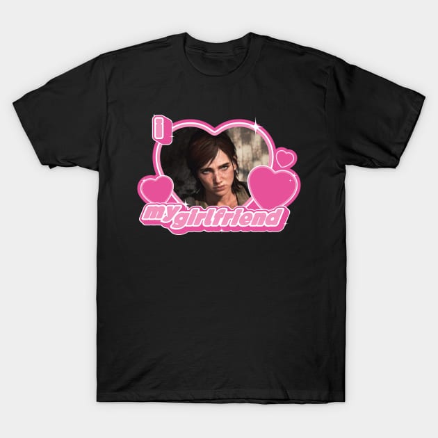 Ellie TLOU Girlfriend T-Shirt by Hanneliza